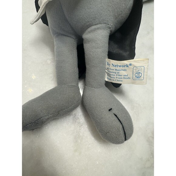 Rocky And Bullwinkle Rocky Squirrel 12.5 “ Plush Tux And Rose 2004 Toy Network - Picture 6 of 16